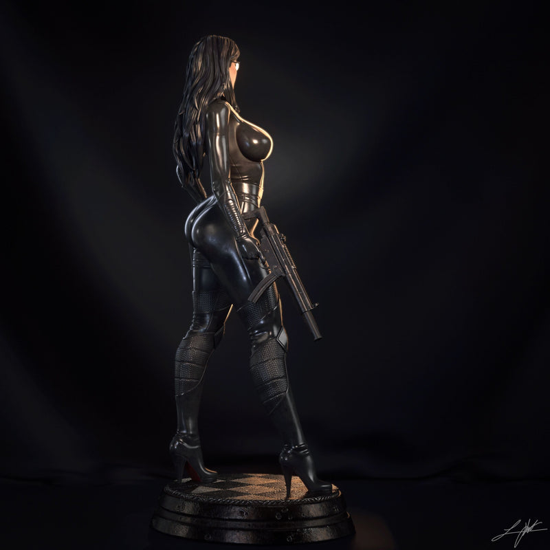Baroness Resin Statue - view 4