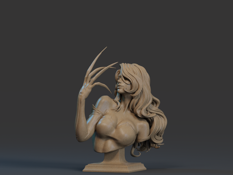 Lust Resin Bust - view 1