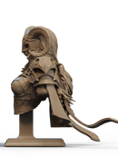 Warrior of the North Resin Bust - view 3
