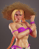 Cammy SF6 CST4 Resin Statue - view 6