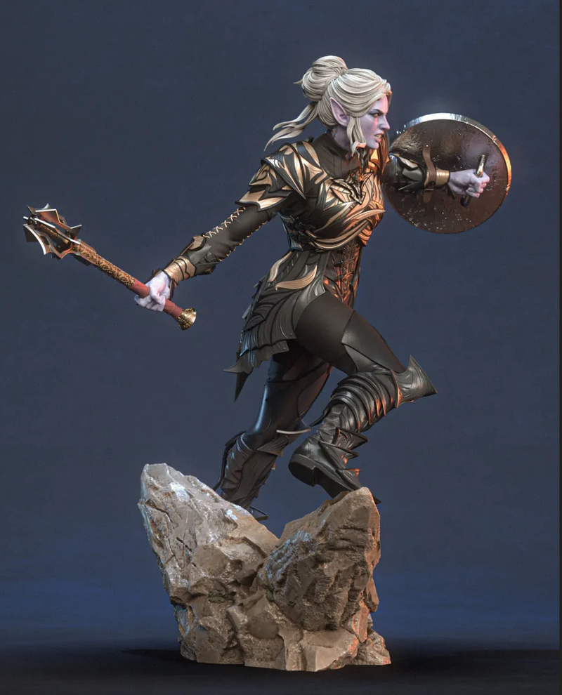 Minthara Resin Statue - view 5