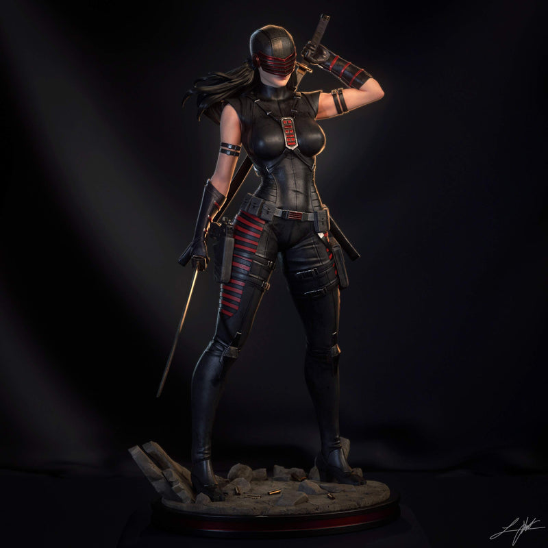 Snake Eyes II Resin Statue - view 5