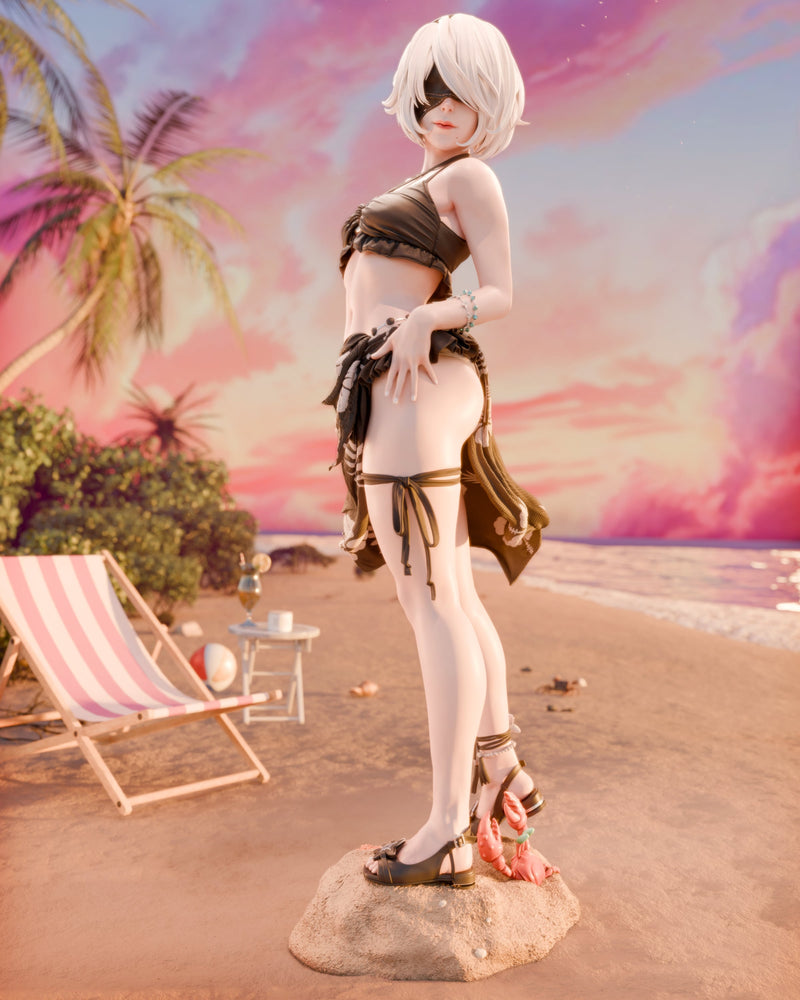 Swimsuit 2B Resin Statue - view 3