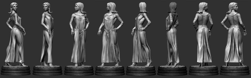 Mystique Hellfire Gala Resin Statue - view 6
