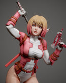 Gwenpool Resin Statue - view 2