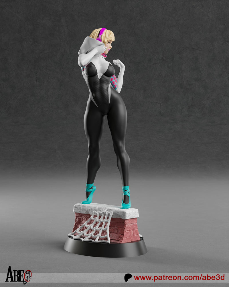 Spider-Gwen Resin Statue - view 7