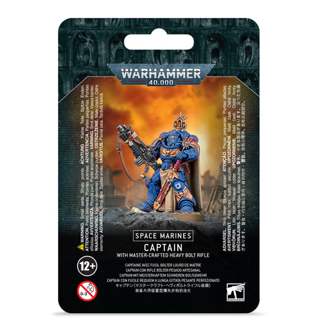 Warhammer 40K: Space Marines - Captain w/ Master-Crafted Heavy Bolt Rifle