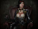 Lady Mechanika Resin Statue - view 1