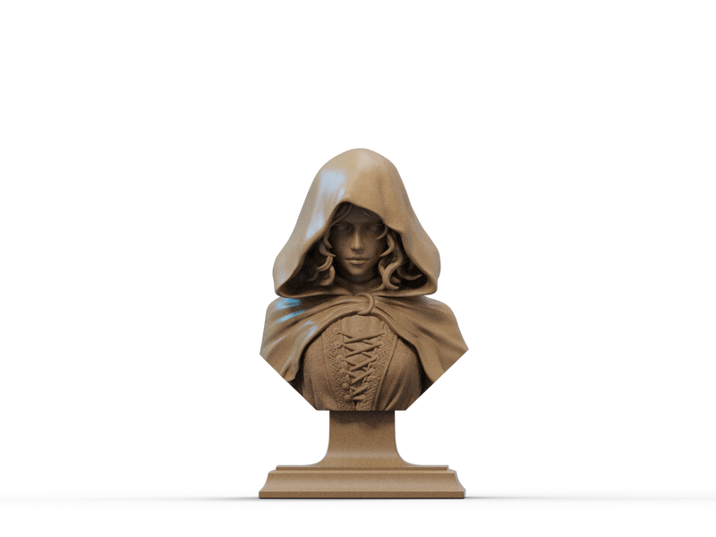 Red Riding Hood Resin Bust - view 2