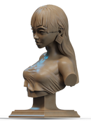 Chel Resin Bust - view 2