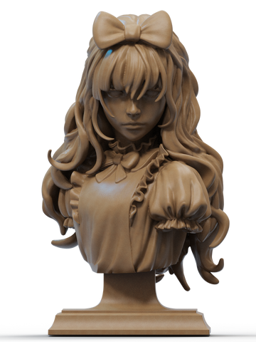 Alice Resin Bust - view 1