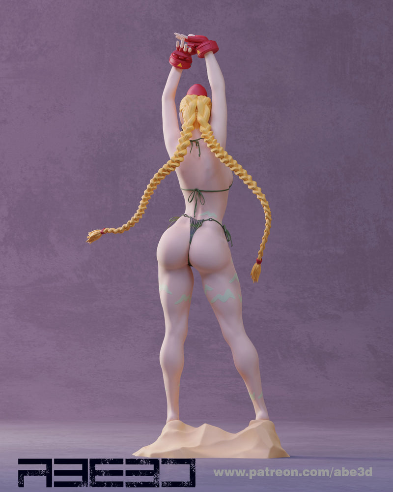 Cammy Bikini Resin Statue - view 7