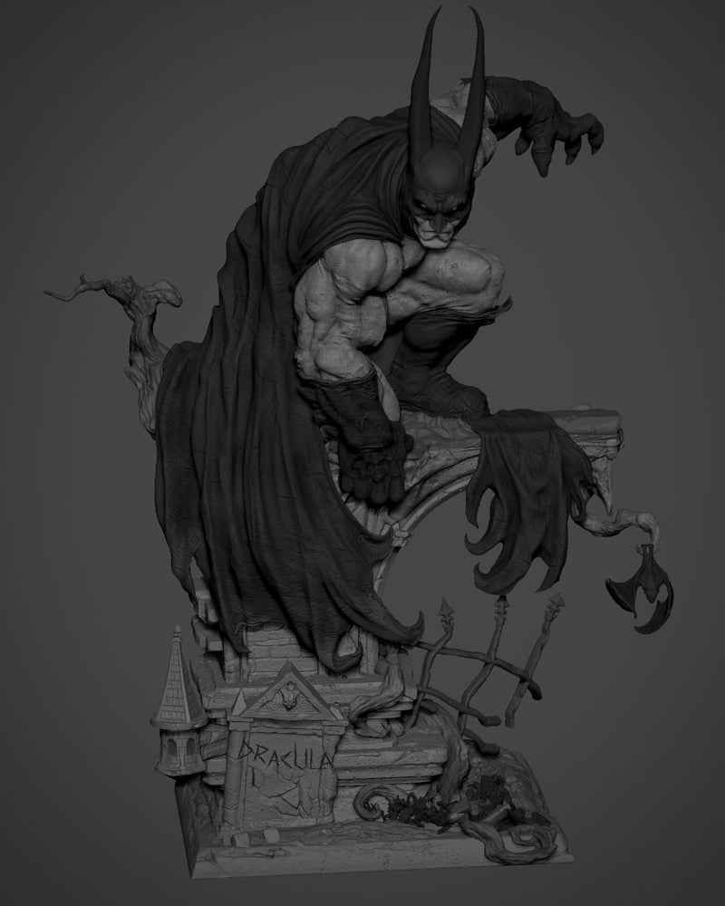 Batman Vampire Resin Statue - view 7