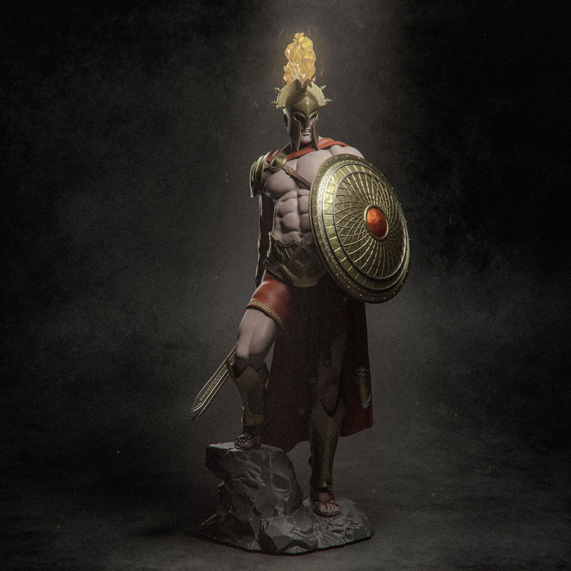 Ares Resin Statue - view 5