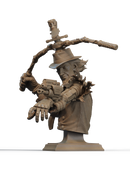 Inspector Gadget Resin Bust - view 3