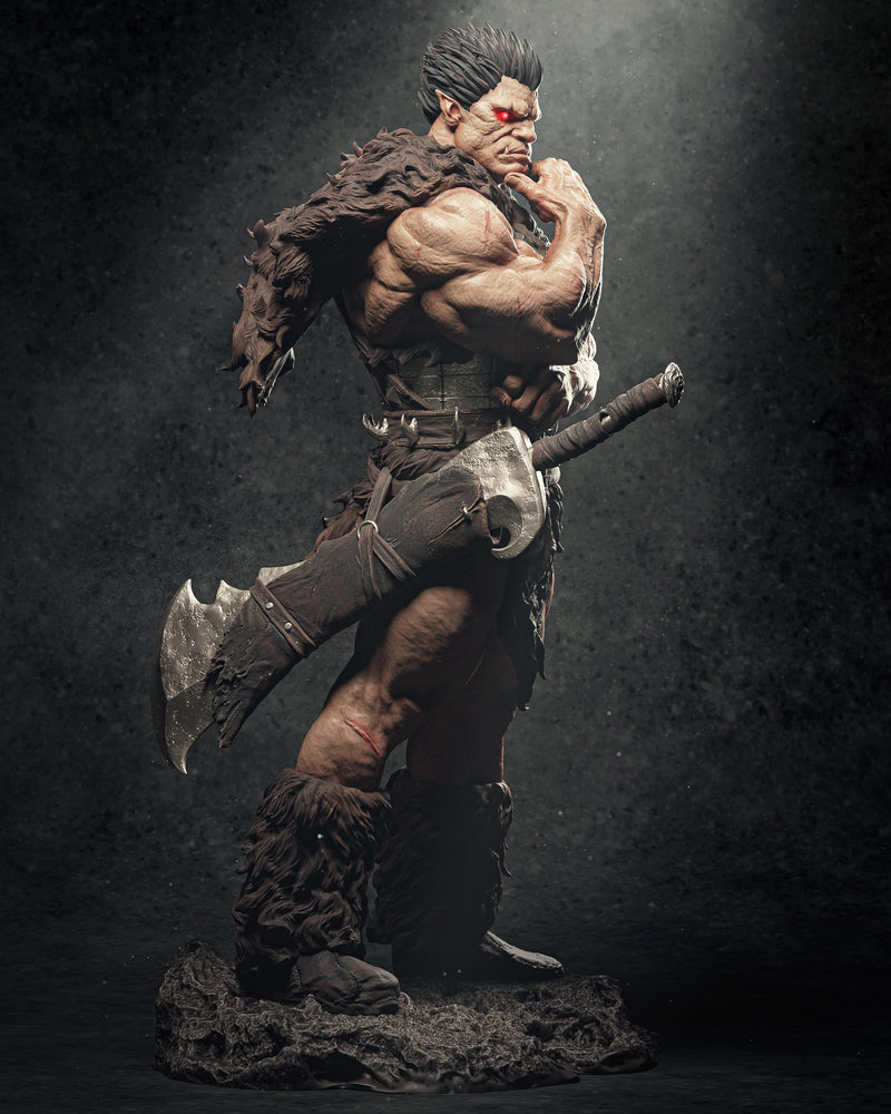 Zodd Resin Statue - view 4