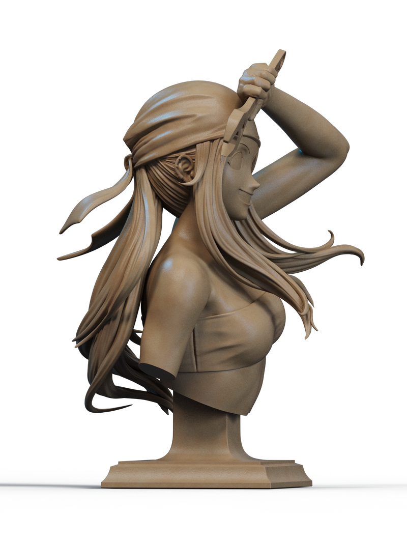 Winry Rockbell Resin Bust - view 3