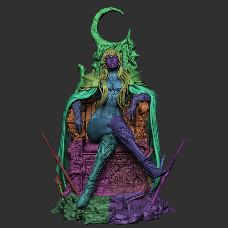 The Underworld’s Grand Matriarch Resin Statue - view 7