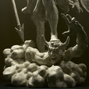 Archangel Michael Resin Statue - view 2