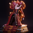 Queen of Hearts Resin Statue - view 4