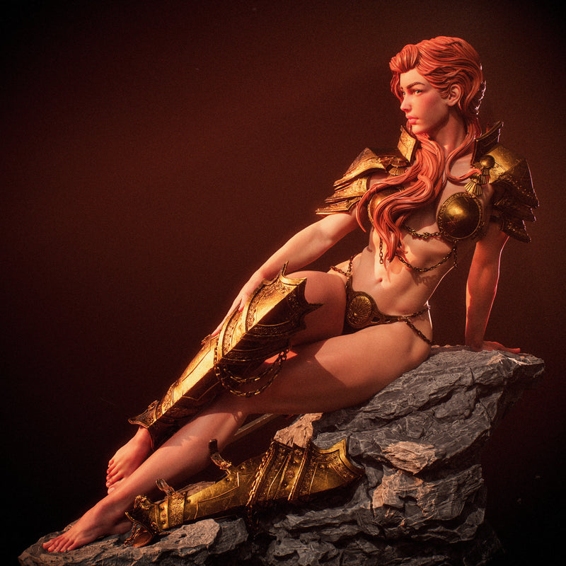 The Ember Queen Resin Statue - view 1