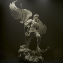 Archangel Michael Resin Statue - view 5