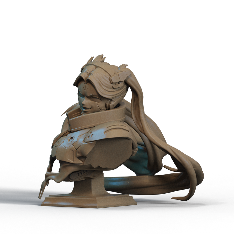 Rebecca Resin Bust - Design 2 - view 2