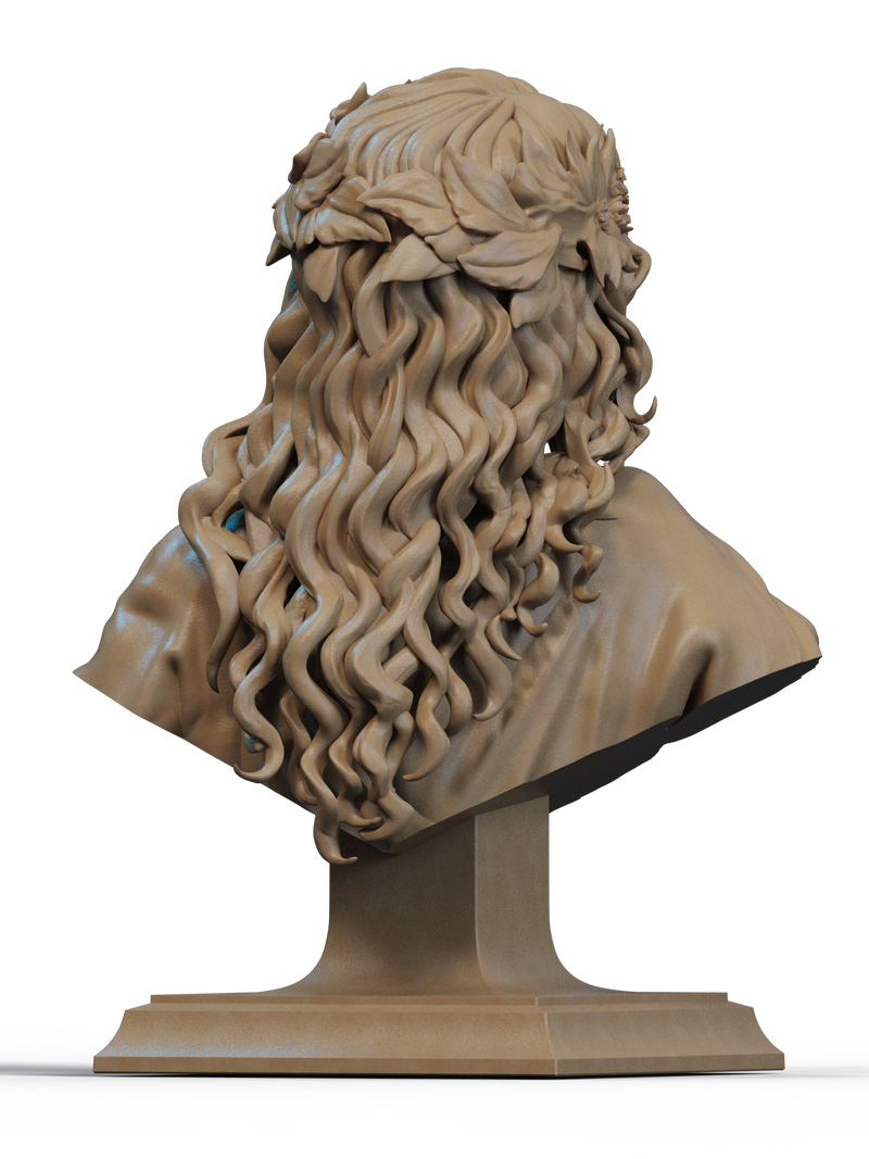 Muse Resin Bust - view 3