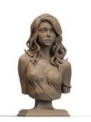Elegy of the Wyrm Resin Bust - view 1