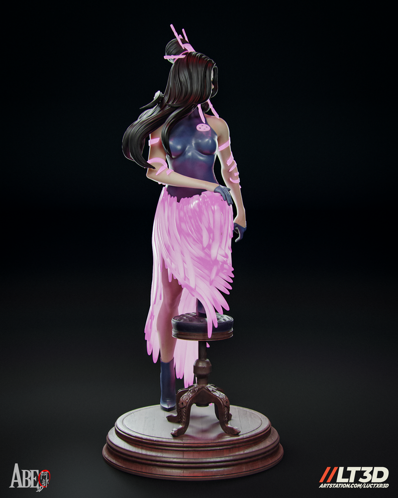 Psylocke Hellfire Gala Resin Statue - view 5
