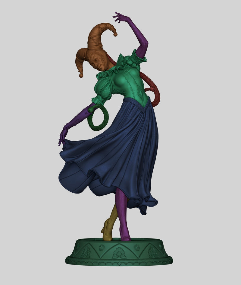 Jester Resin Statue - view 6