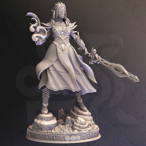 Hex Bladed Warlock - Elaina Naire | DM Stash | DnD | Fantasy | Miniature