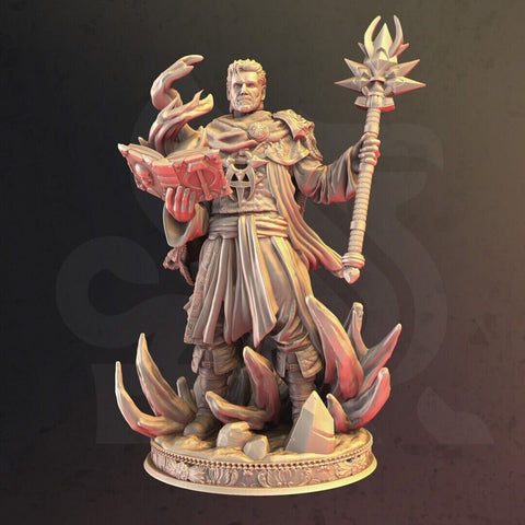 Human Wizard Loremaster - Aaron Drafthold | DM Stash | DnD | Fantasy | Miniature