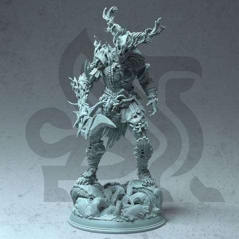 Infused Druidic Barbarian - Treneal | DM Stash | DnD | Fantasy | Miniature