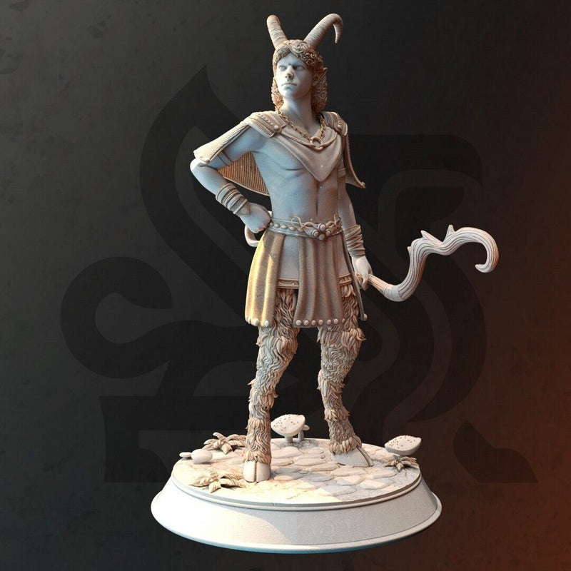 Satyr Moon Ranger - Ranacio | DM Stash | DnD | Fantasy | Miniature
