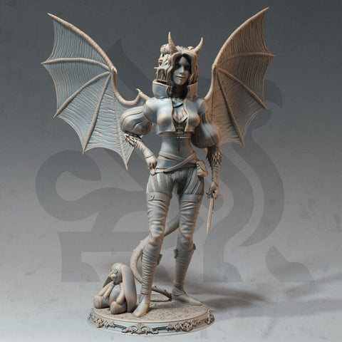 Tiefling Warlock - Mhari O'Nette | DM Stash | DnD | Fantasy | Miniature