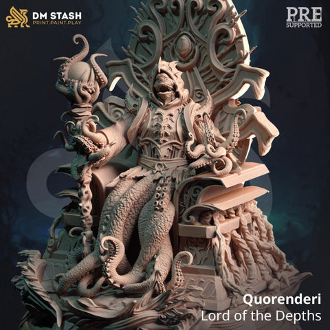 Quorenderi, Lord of the Depths (B) | DM Stash | DnD | Fantasy | Miniature