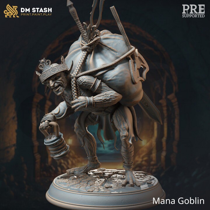 Mana Goblin - Loot | DM Stash | DnD | Fantasy | Miniature