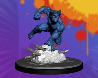 Beast 40mm Scale Miniature | Crisis Protocol Proxy | C27