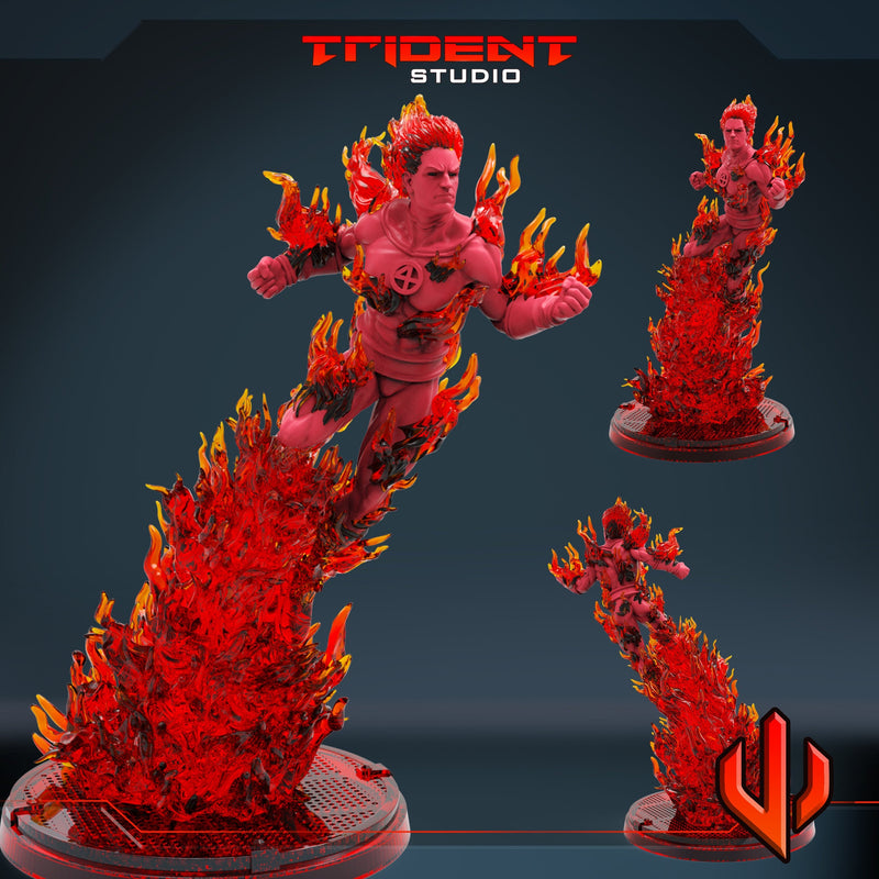 Human Torch - Marvel: Crisis Protocol Proxy | Trident Studios