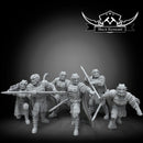 Shadow Warriors Squad - Star Wars Legion Proxy | Black Remnant
