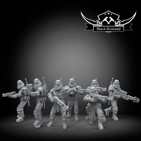 Ancient Dark Commandos - Star Wars Legion | Shatterpoint Proxy | Black Remnant