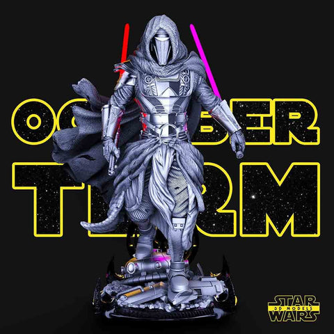 Star Wars Darth Revan Statue | Sculpture | Model Kit