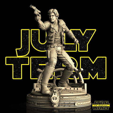 Star Wars Han Solo Statue | Sculpture | Model Kit