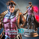 GAMBIT Resin Statue Model Kit