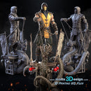 Scorpion Resin Statue Model Kit - 1/10 Scale Sculpture