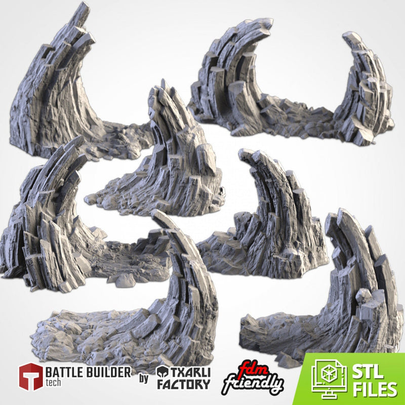 Rocky Planet | 28mm-32mm | Tabletop Terrain