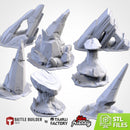 Ice Mountains | 28mm-32mm | Tabletop Terrain