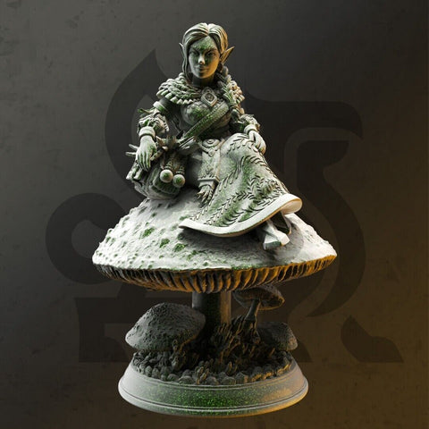Halfling Druid of Spores - Cordelia | DM Stash | DnD | Fantasy | Miniature