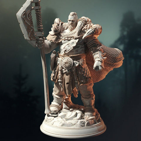 Viking Barbarian Berserker - Orik Bjorn | DM Stash | DnD | Fantasy | Miniature
